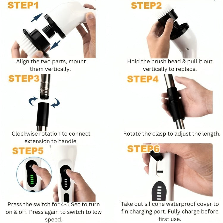 Electric Cleaning Brush